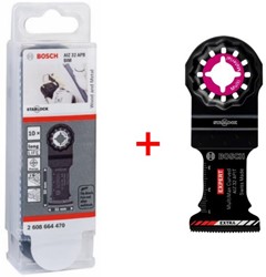 Bosch Accessoires Starlock AIZ 32 APB BIM, Wood+Metal, Curved-Tec 32 x 50 - 10 stuks verpakking + Expert AIZ 32 APIT - 2608666153