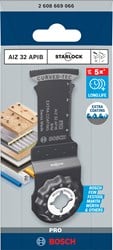 Bosch Accessoires PRO AIZ 32 APIB invalzaagblad | 32 x 50 mm | 1 stuk - 2608669066