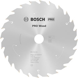 Bosch Accessoires Cirkelzaagblad ST Wood 165x20x1.5/1.0x24T ACCU - 2608837685