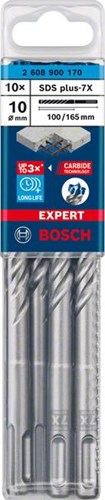 Bosch Accessoires Expert SDS plus-7X hamerboor 10 x 100 x 165 mm - 10 stuk(s) - 2608900170-2