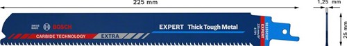 Bosch Accessoires Expert ‘Thick Tough Metal’ S 1155 CHC reciprozaagblad 10-delig - 1 stuk(s) - 2608900370-2