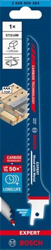 Bosch Accessoires Expert ‘Wood with Metal’ S 715 LHM reciprozaagblad 1 stuk - 1 stuk(s) - 2608900384-2