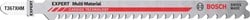 Bosch Accessoires Expert ‘Multi Material‘ T 367 XHM decoupeerzaagblad 3-delig - 1 stuk(s) - 2608900560