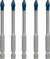 Bosch Accessoires Expert HardCeramic HEX-9 boorset voor dakpannen 6 mm 5-delig - 1 stuk(s) - 2608900599