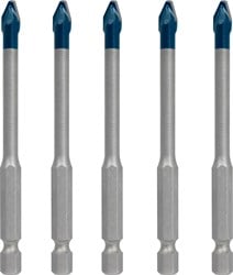 Bosch Accessoires Expert HardCeramic HEX-9 boorset voor dakpannen 6 mm 5-delig - 1 stuk(s) - 2608900599