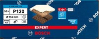 Bosch Accessoires Expert M480 schuurnet voor excenterschuurmachines 150 mm, K120 50-delig - 1 stuk(s) - 2608900700-2