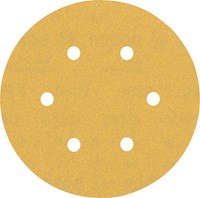 Bosch Accessoires Expert C470 schuurpapier voor excenterschuurmachines 150 mm, 6 gaten, K180 5-delig - 2608900818