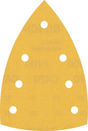 Bosch Accessoires Expert C470 schuurpapier voor deltaschuurmachines 100 x 150 mm, K400 10-delig - 1 stuk(s) - 2608901167