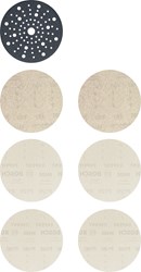 Bosch Accessoires Expert M480 schuurnetset 150 mm 7-delig - 1 stuk(s) - 2608901203