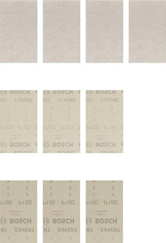 Bosch Accessoires Expert M480 schuurnetset 80 x 133 mm 10-delig - 1 stuk(s) - 2608901205