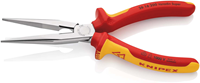 Knipex Platspitse Tang met Zijsnijder (Telefoontang) | 200 mm Lengte | Geïsoleerd | Meer-Componentengrepen - 26 16 200 SB-2