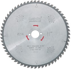Metabo Accessoires Cirkelzaagblad HW/CT Ø 315x30, 48 WZ - 628056000