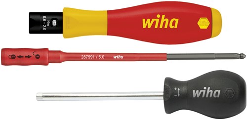 Wiha Momentschroevendraaier TorqueVario®-S electric | variabel instelbare momentbegrenzing | 0,8 - 5 Nm | 138 mm - 26626 - 26626