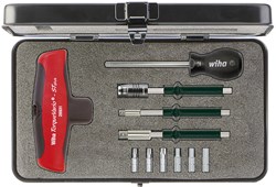 Wiha Momentschroevendraaier set | met dwarsgreep | TorqueVario®-S T | 5-14 Nm | 12-delig 29234