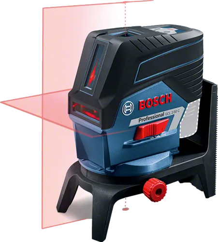 Bosch Blauw GCL 2-50 C Professional Lijnlaser + Muurhouder BM 3 Click & Go | Zonder accu's en lader in L-boxx - 0601066G08-2