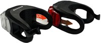 Benson LED fietslampset 2 delig silicone rood/wit - 5700338-3