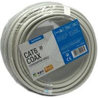 Technetix Coax - UTP cat6 combikabel 20 meter - 2076050-3