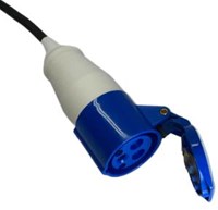 Enzo CEE verloopsnoer 20cm met CEE contra - 6315000-3