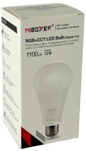 MiBoxer Zigbee RGB-CCT LED E27 GLS 12W - LED0276-3