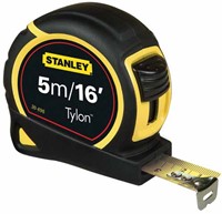 Stanley handgereedschap Rolbandmaat Stanley Tylon | 5m/16' - 19mm - 0-30-696
