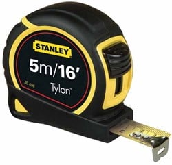 Stanley handgereedschap Rolbandmaat Stanley Tylon | 5m/16' - 19mm - 0-30-696