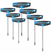 Gedore 2142 TX-007 Haakse Stiftsleutelset 7-Delig TORX - 3037401