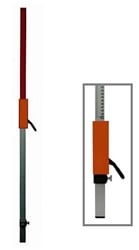TancCo Waterpasbaak 2-delig uitschuifbaar 2,0m - 3046066 - 3046066