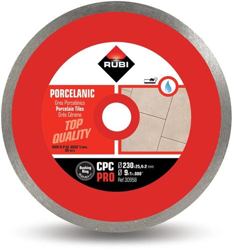 Rubi CPC 230 Pro Zaagblad | Doorlopende Kroon - 30958