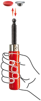 Bessey Houten handgreep | incl. verwisselbare drukplaat | TG / GZ / GMZ - 3101389-2