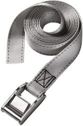 Masterlock Single pack lashing strap 5m - colour : grey - 3112EURDAT