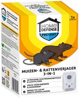 Home Defense® Muizenverjager en Rattenverjager 3-in-1 220m² - HDULT220-2