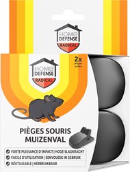 Home Defense® Muizenval Kunststof 2 stuks - HDCROC