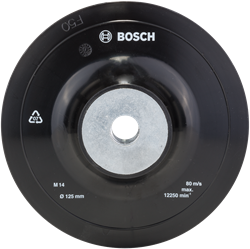Bosch Accessoires Schuurschijf voor haakse slijpmachines, spansysteem, 125 mm - 2609256257