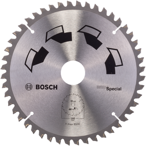 Bosch Accessoires Cirkelzaagblad Special 180X2X30/20,T48 - 2609256889