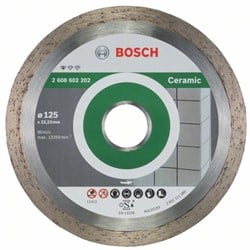 Bosch Accessoires Diamantdoorslijpschijf Standard for Ceramic 125 x 22,23 x 1,6 x 7 mm 1st - 2608602202