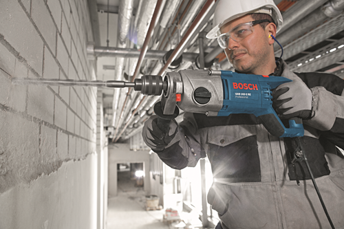 Bosch Professional SDS-max-4 Hamerboor, voor metselwerk, beton, : 40 mm, toebehoren voor boorhamer, 40 x 400 x 520 mm, blauw