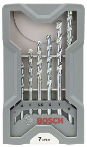 Bosch Accessoires 7-delige steenborenset CYL-1 3,4,5,5.5,6,7,8 7st - 2607017035