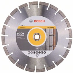 Bosch Accessoires Diamantdoorslijpschijf Expert for Universal 300 x 20,00+25,40 x 2,8 x 12 mm 1st | op=op - 2608602570