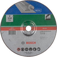 Bosch Accessoires Afbraamschijf gebogen, metaal | 230 X6 Gebogen - 2609256339