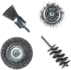 Bosch Accessoires 4-delige draadborstelset - 2609256553