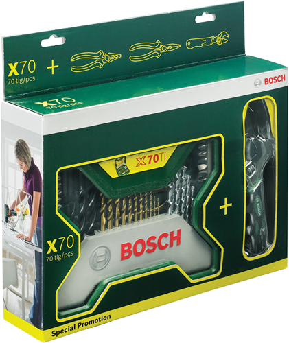 Bosch Accessoires - T30 bit set, 2 stuks 2608522477