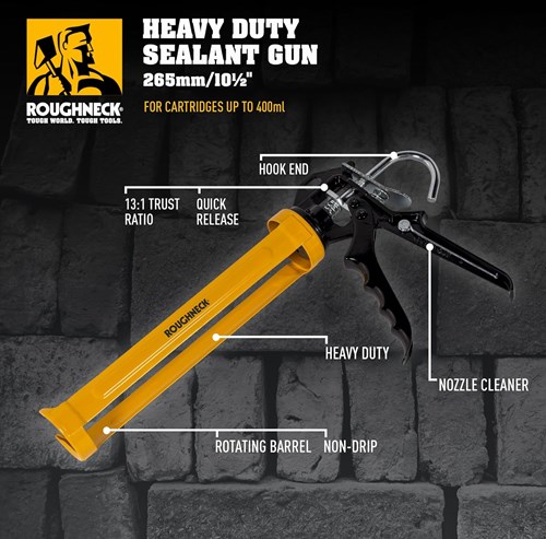 Roughneck Kitpistool Pro |Halve Loop | 265mm - 32-230-3