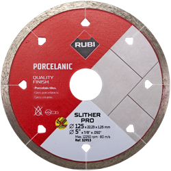 Rubi Slither 125 Pro Diamantzaagblad - 32954
