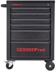 Gedore R21562002 | Red | Gereedschapwagen MECHANIC | Zwart | incl. set | 166-delig