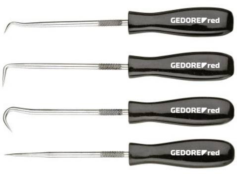 Gedore Haakset voor O-ringmontage | 4 delig - 3301548