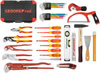 Gedore Gereedschapset SANITAIR | in Though Case koffer | 72-dlg - R21902072-3