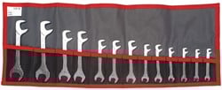 Facom 34 sets steeksleutels in etui, inch maten - 34.JU13T