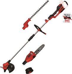 Einhell GE-LM 36/4in1 Li BL Solo - Accu Tuin-Multitool | 2 x 18V | Zonder accu en lader - 3410901 - 3410901