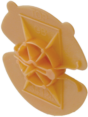 GB ecoclip 50/55 polypropyleen | 1000 stuks - GB34128