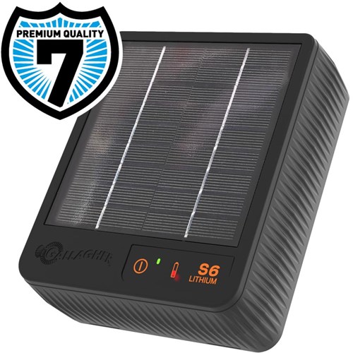Gallagher S6 schrikdraadapparaat solar - 0,06J - 349008 349008